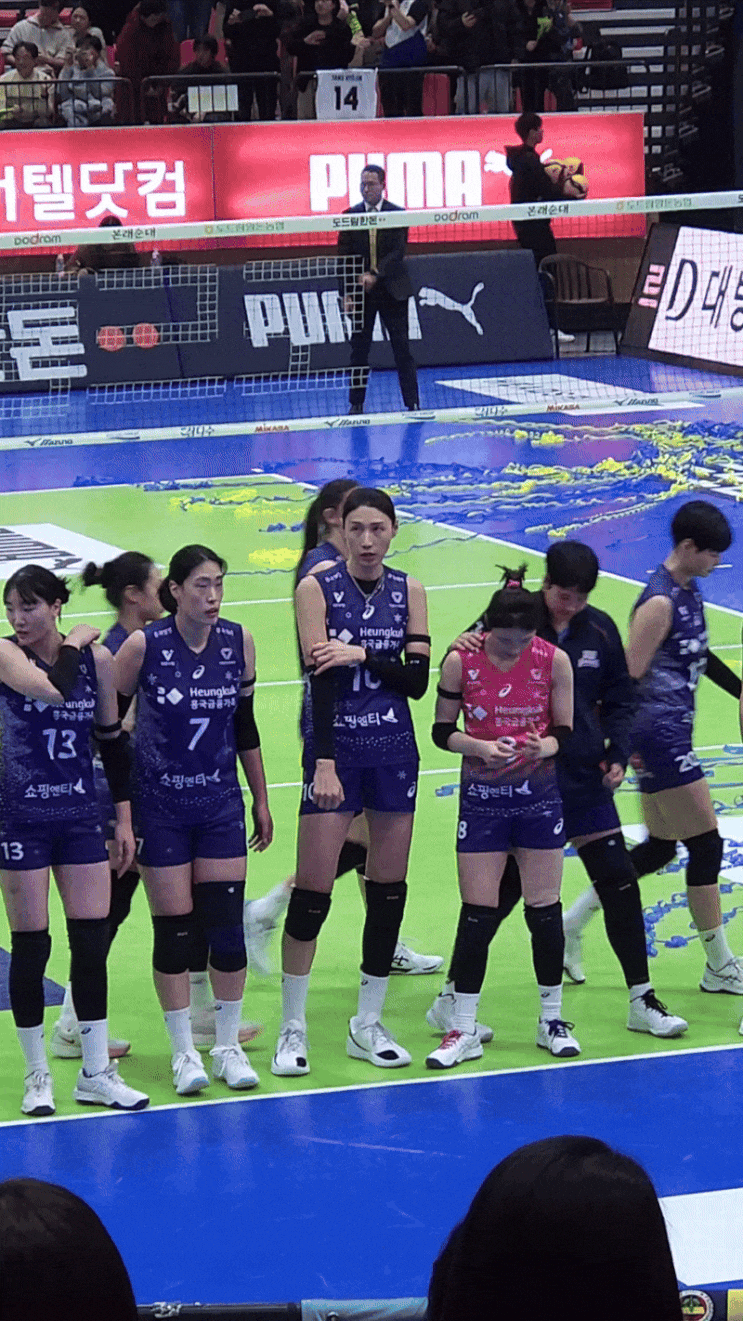 24-25  3라운드 <b>흥국생명</b> vs <b>현대건설 김연경</b> 직관 기록_한 번... 