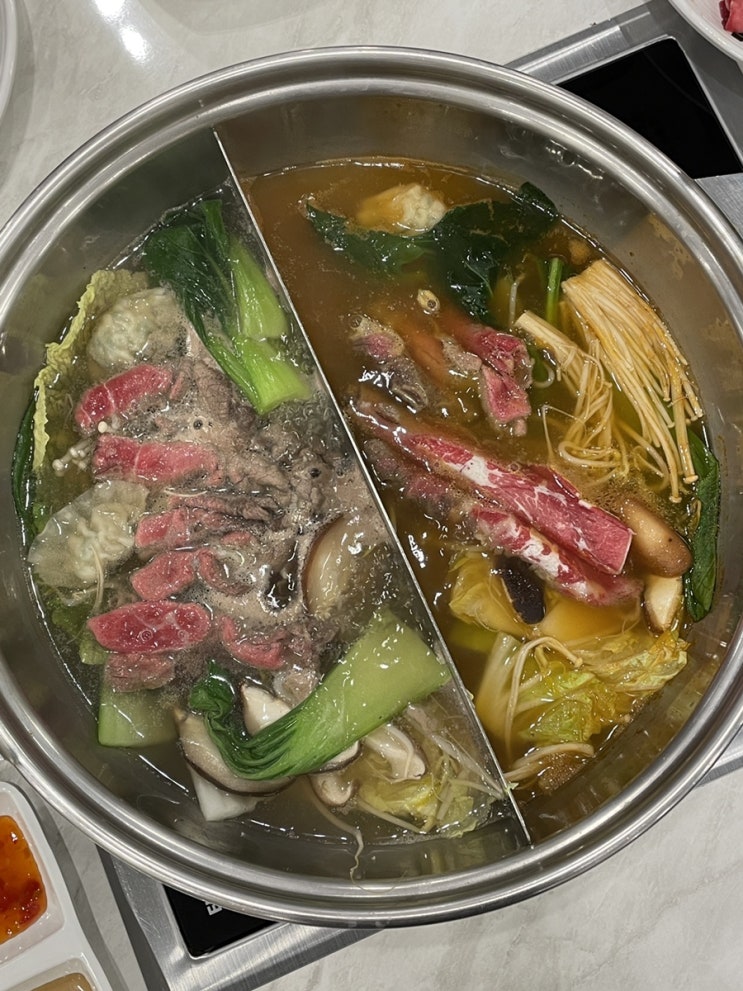  광주 송정동 맛집 샤브샤브 무한리필 뷔페 샤브향 프리미엄