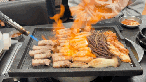  제주 서귀포 올레시장 흑돼지 오겹살 현지인 추천 로컬 맛집 본돈