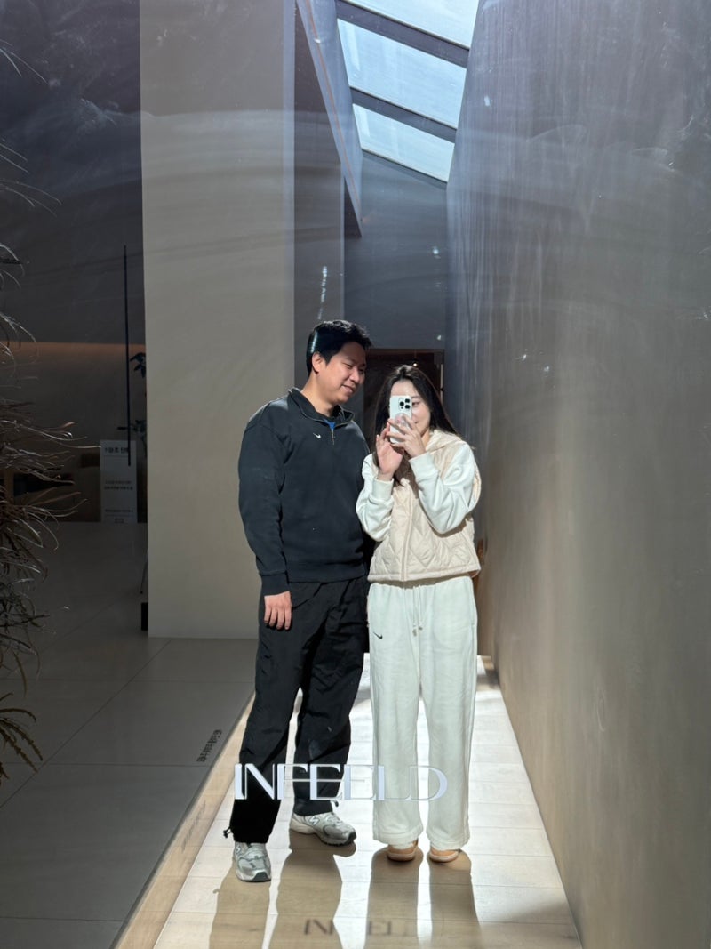나이키 트레이닝복 세트 커플룩으로도 추천