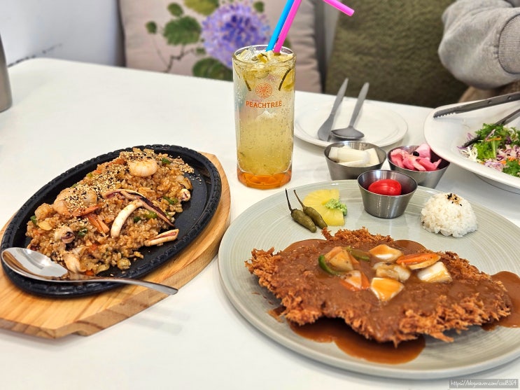  포항 유강 맛집, 수제돈까스 해물철판볶음밥 맛집, 뜨라레 레스토랑