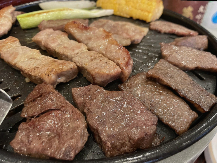  아이들과 함께 즐기는 판교 맛집, 무한리필의 정석 "배키욘방 야끼니꾸오"