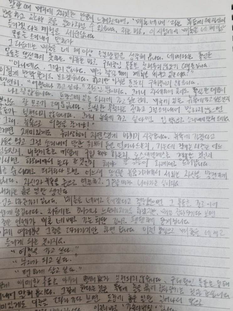  매일 매일 필사 1퍼센트 부자의법칙