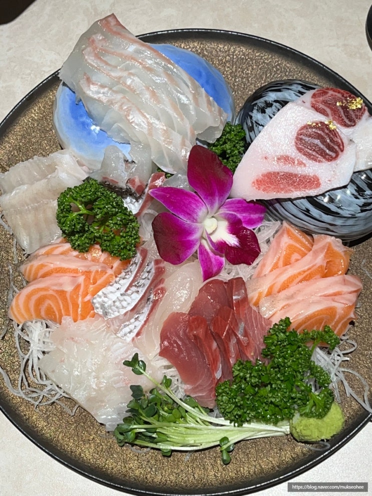  용산 횟집 풍요로운 바다 연어 방어 맛집 데이트 회식