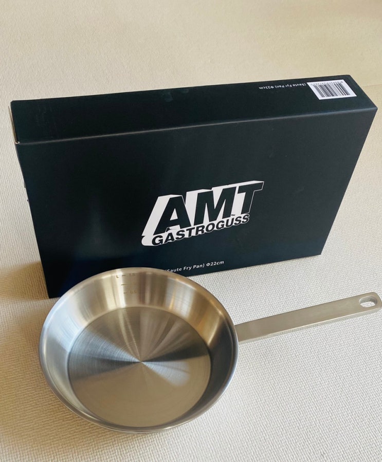  AMT 소테팬. 스텐팬 초보의 세척,사용법,달걀프라이 도전
