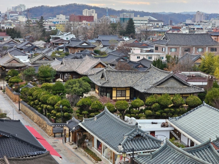  전주 한옥마을 전망과 야경을 한눈에 볼 수 있는 카페