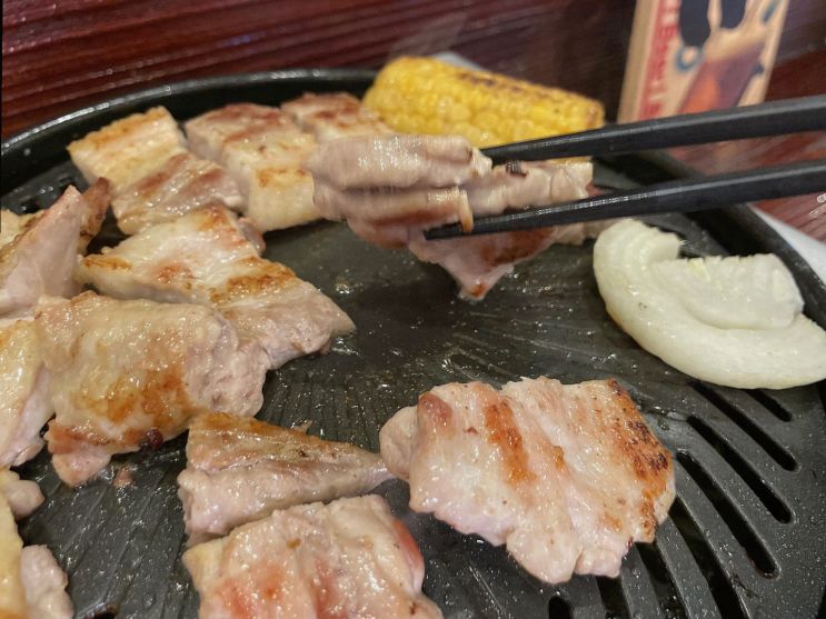  판교에서 따뜻한 고기와 술을 즐겼습니다! [판교 맛집 배키욘방 야끼니꾸오]