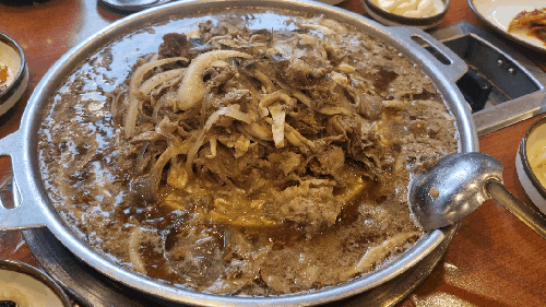  왕십리역고기집 이가갈비 불고기