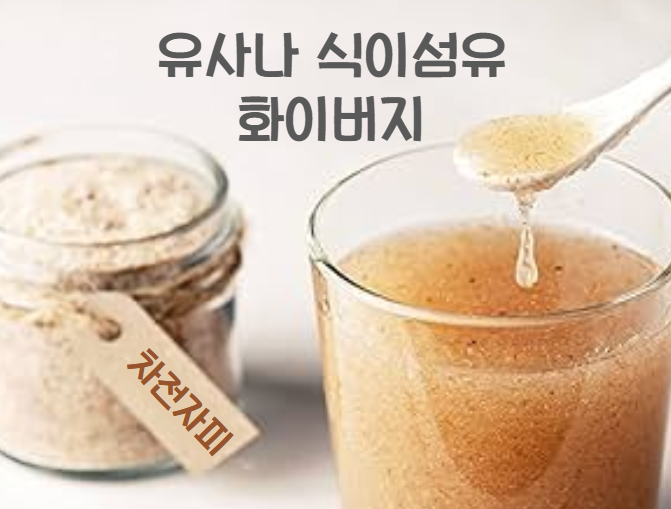 유사나 차전자피 식이섬유 화이버지로 포만감 올리고 메타볼리즘으로 체지방 분해 시키는 ....