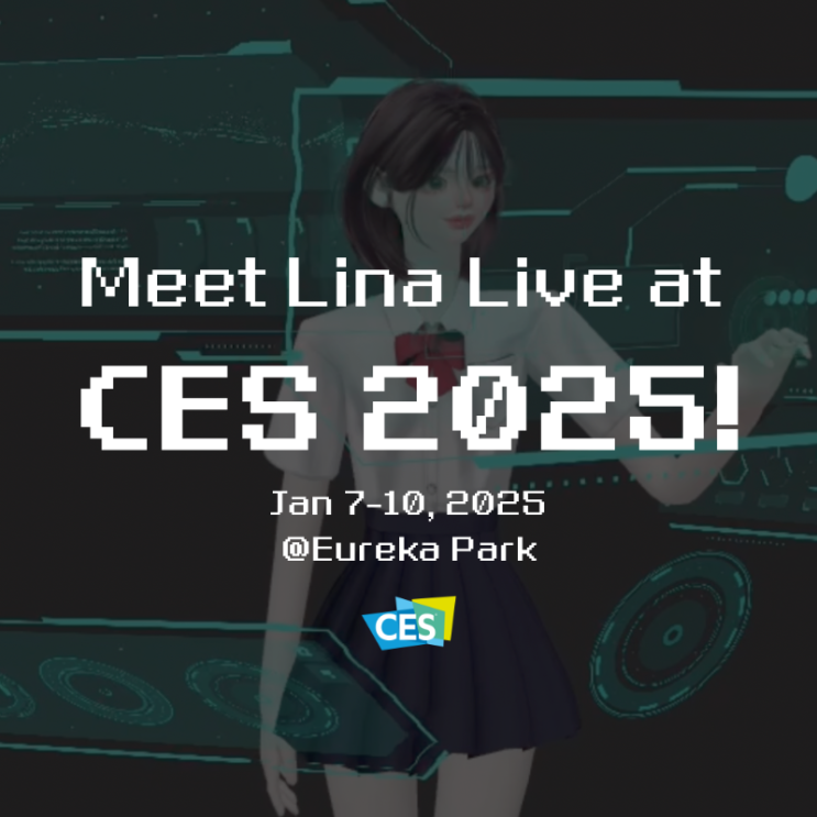  메타피아, AI 아이돌 ‘리나’로 CES 2025 석권 예고