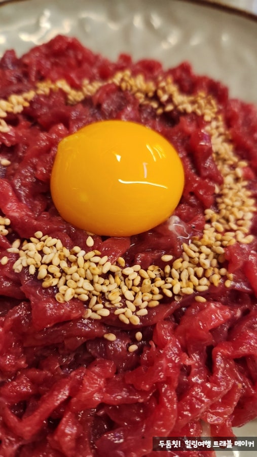  광장시장 육회 맛집 서울여행 필수코스 추천