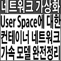  Container Network(컨테이너 네트워크)의 User Space Acceleration Model(사용자 공간 가속 모델) 소개