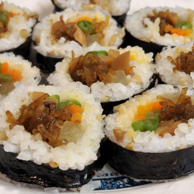  다이어트김밥/바바 냉동 귀리곤약김밥 2종 세트 리뷰