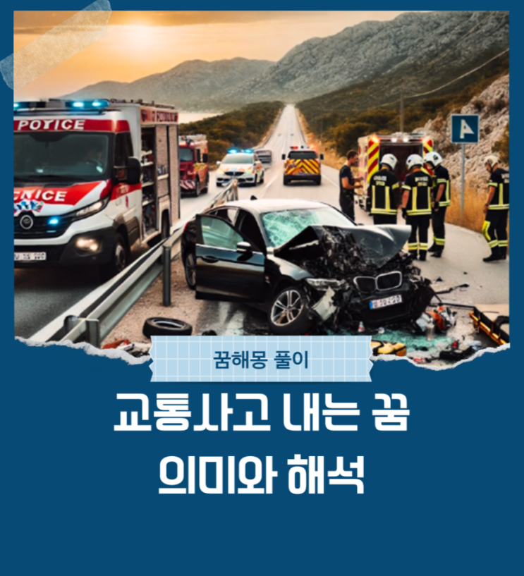  교통사고 내는 꿈 해몽: 의미와 해석
