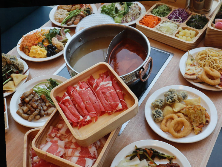  샤브올데이 김포풍무점, 친구들과 사계절을 느끼며 맛있게 즐긴 샤브샤브