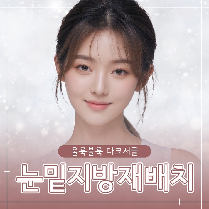  눈밑지방 해결 방법은 오직 '이것'