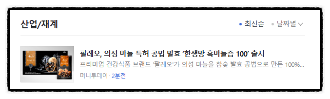 제목으로 간추린 저녁  산업/재계 뉴스  24.12.24.TUE