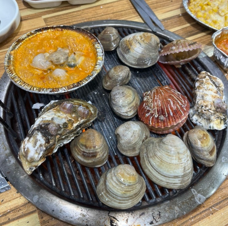  [만선 횟집] 제부도 애견동반 식당 바다뷰 조개구이 맛집