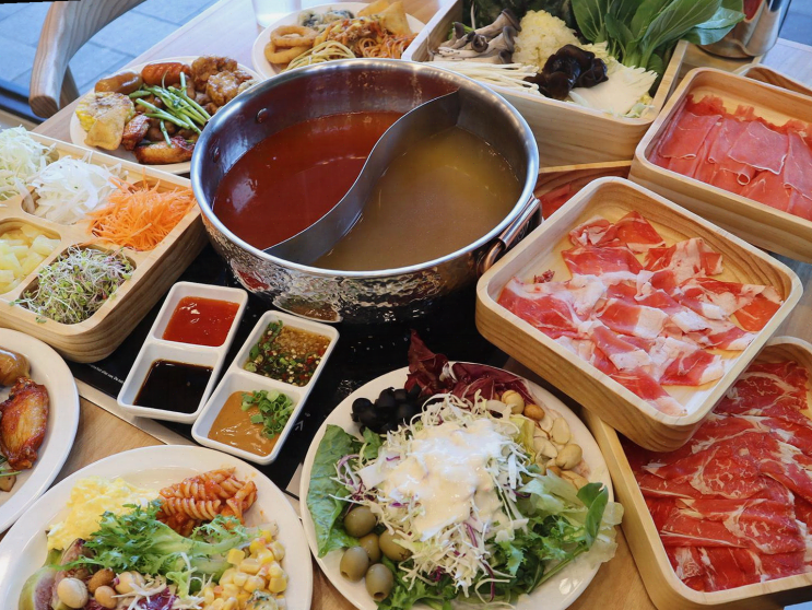  가산디지털단지 맛집, 겨울 방학 가족과 함께 즐긴 불맛 나는 샤브샤브