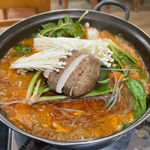  광주 두암동 맛집 노포 맛집 삼겹살 곱창전골 우리집