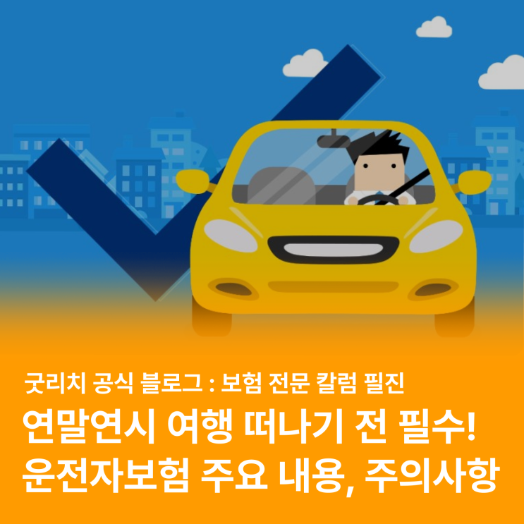  운전자보험 가입, 점검 시 필수 체크리스트 (보장 범위/내용, 주의사항, 교대운전)