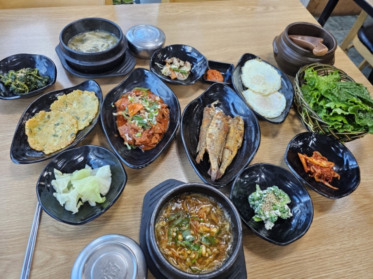  [제주/연동] 제주공항 근처 아침식사 한정식 맛집 서귀포모녀식당