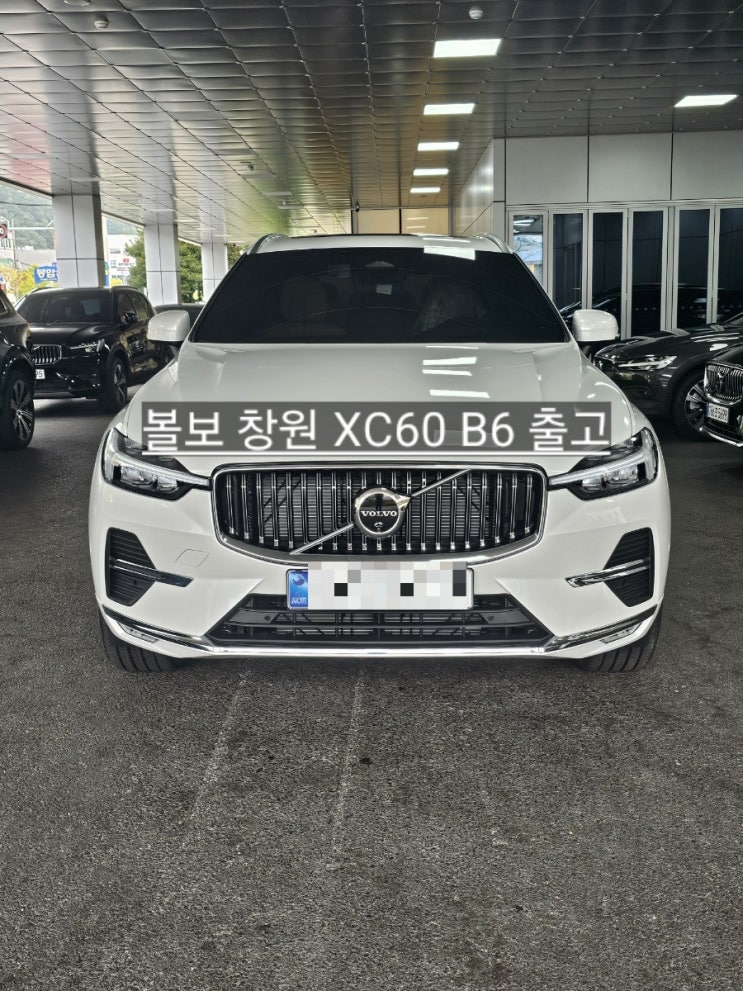  창원 볼보전시장 XC60 B6 화이트 Ultra 출고 / 볼보 창원 이재훈 대리