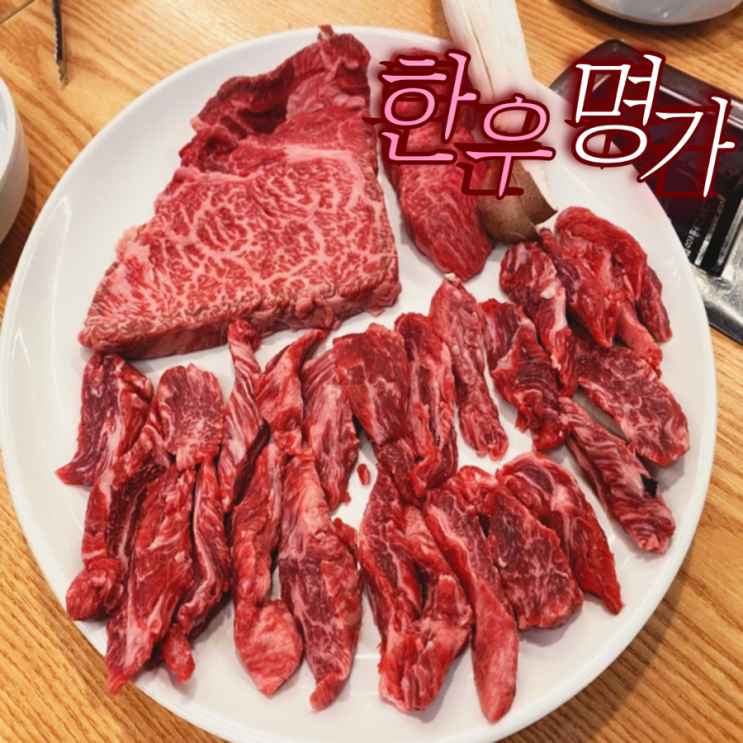  마블링 깡패 일산 한우 맛집 [한우명가]