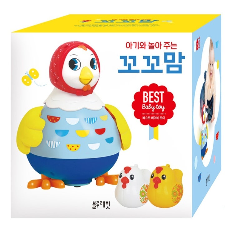  아기와 놀아 주는 꼬꼬맘