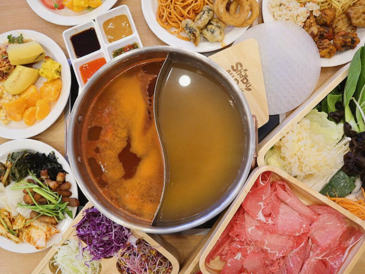  샤브올데이 강릉송정점, 직장 동료들과 함께한 행복한 점심