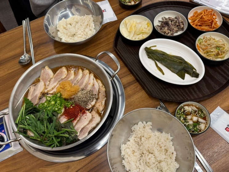  가산디지털단지역 점심 맛집 _ 진심담은 된장찌개 진된장 가산본점