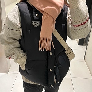 마리떼 프랑소와저버 여성 패딩 조끼 후기