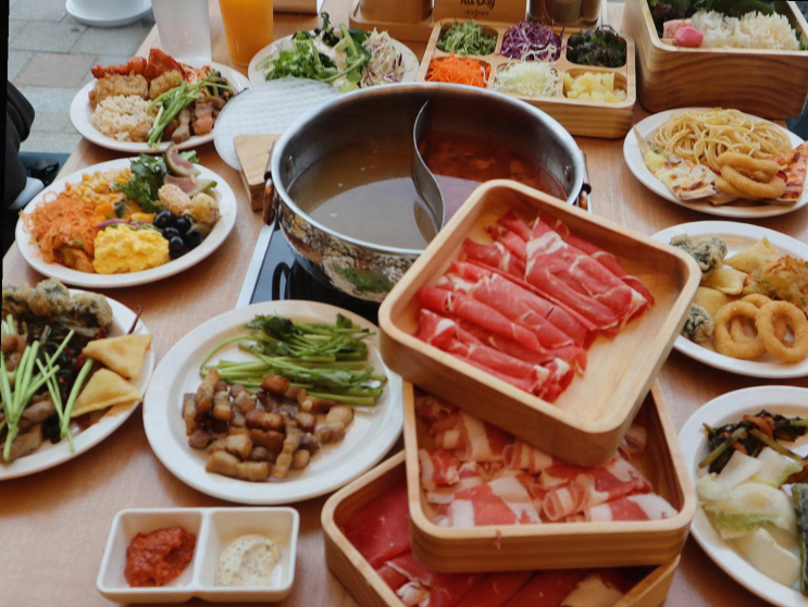  샤브올데이 김포풍무점에서 프리미엄 소고기와 맛있는 핫푸드 즐기기!