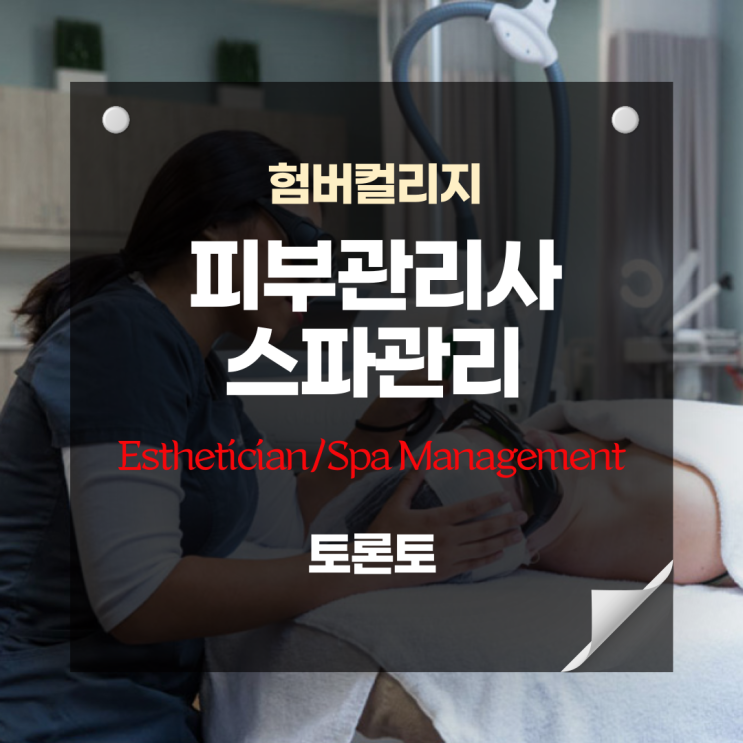  험버컬리지_피부관리사/스파관리학과