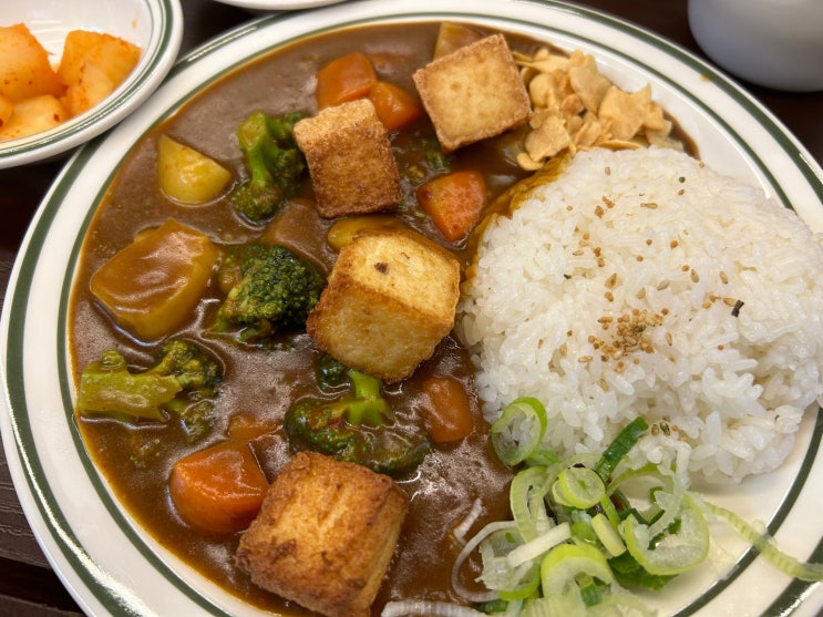  청량리에 생긴 무한 제공 카레 맛집 <아비꼬 서울청량리점>(두부튀김야채카레, 통등심돈까츠, 치킨가라아게)