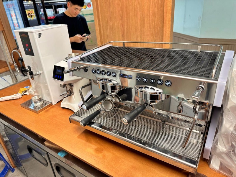 씨메03네오 커피머신 설치 - 여의도 출장 작업 후기