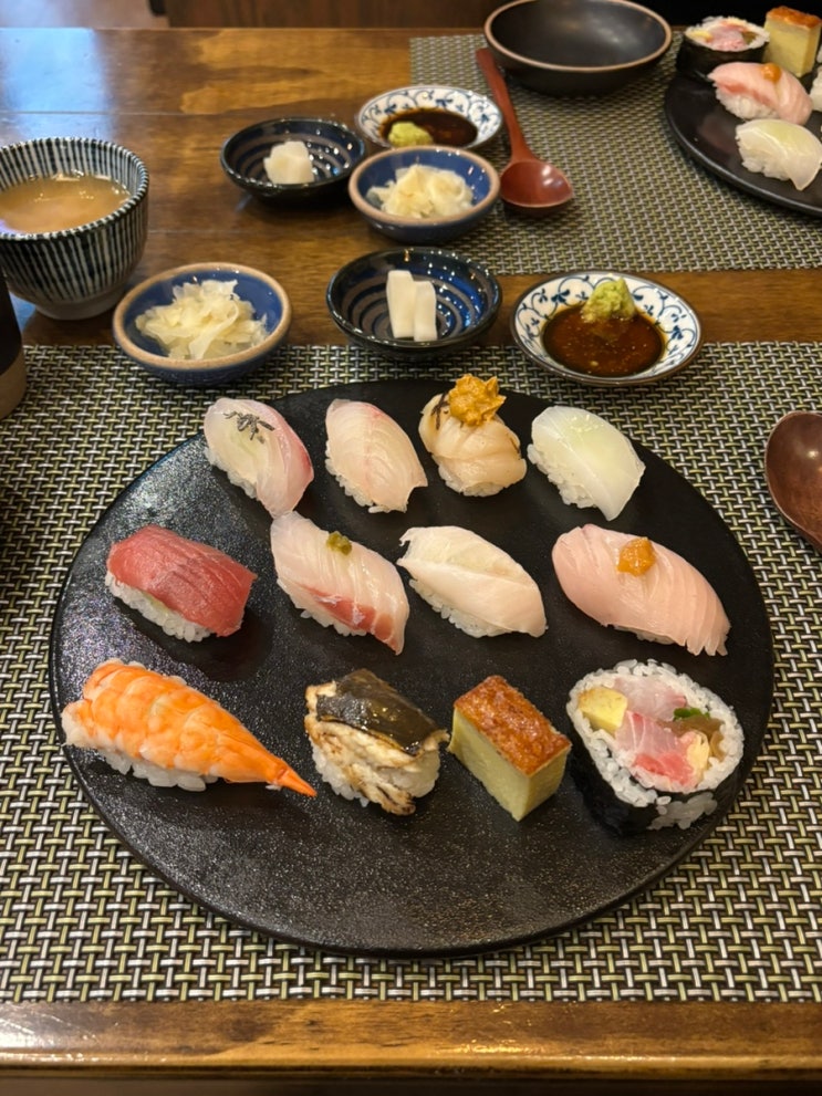  잠실역 초밥 맛집 나루스시 모듬초밥 내돈내산 솔직 후기