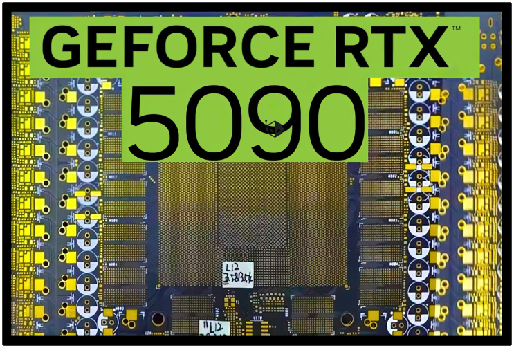  엔비디아 지포스 RTX 5090 PCB 유출