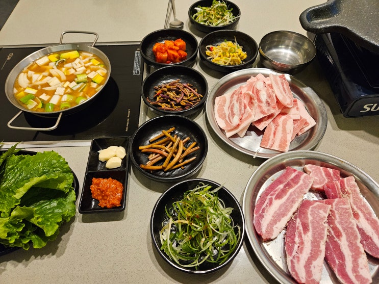  세종시 삼겹살 맛집 아름동 강된장강랭삼