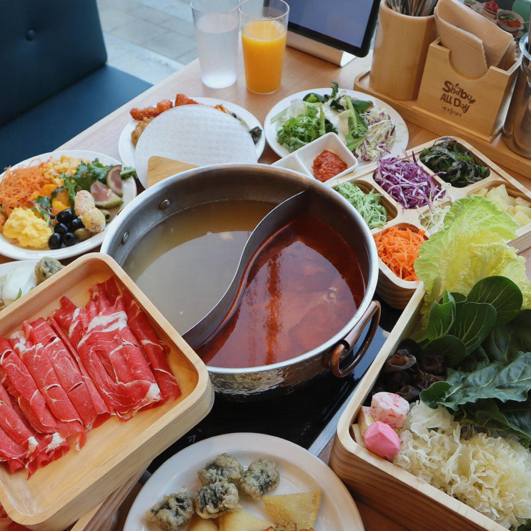  [맛집리뷰] 다양한 디저트와 분위기 좋은 샤브뷔페! 김포풍무 샤브올데이