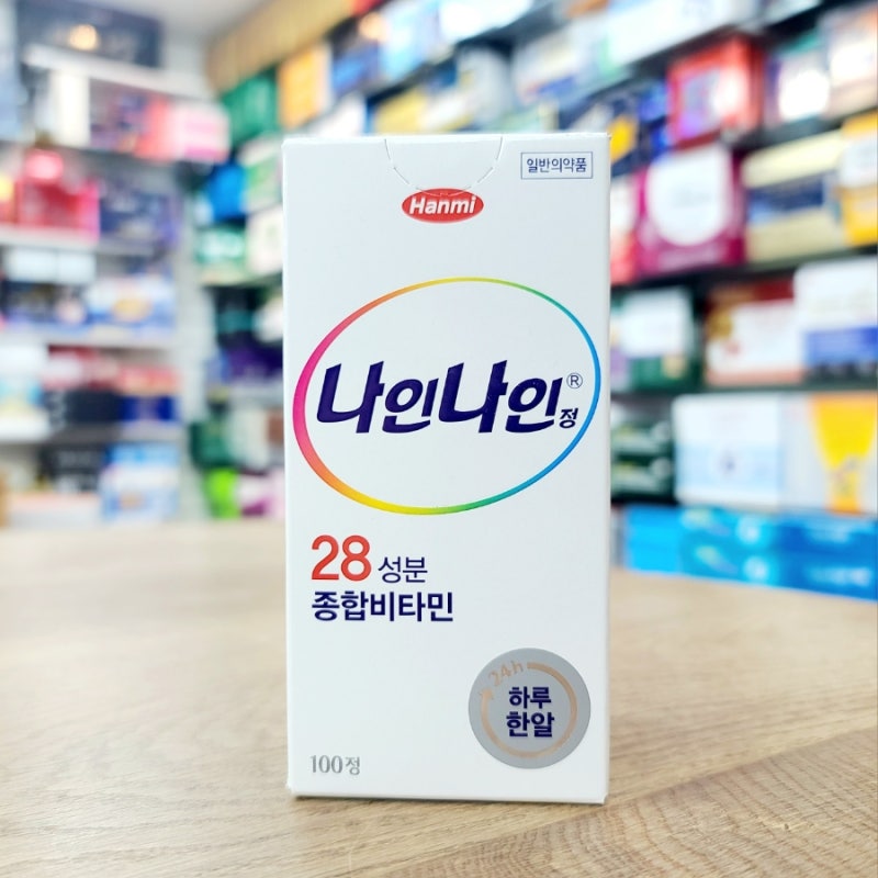 약국 영양제 일반의약품 종합비타민 28종 비타민 미네랄 한미약품 나인나인 정 (종로백제약....