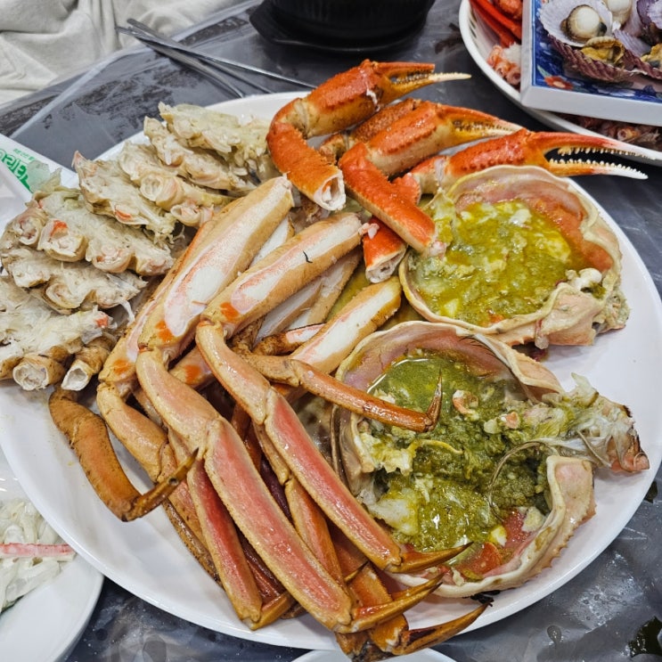  울산 대게 농수산물도매시장 연말모임 초장집