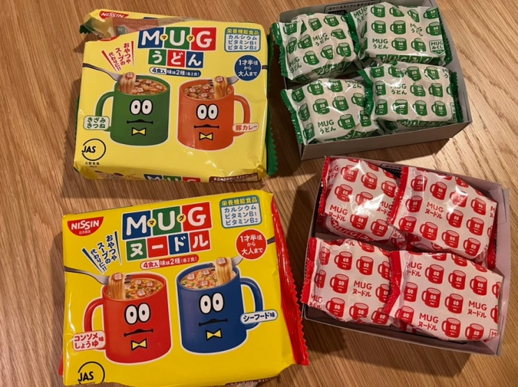  일본 닛신 머그 MUG 우동 누들 가격 맛 종류 리뷰
