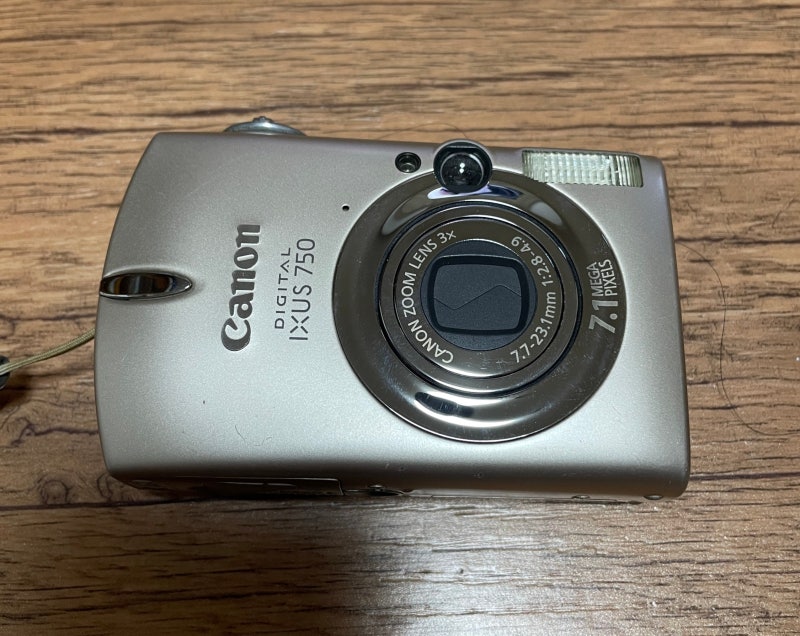 레트로 빈티지 캐논 익서스 IXUS 750 디지털카메라 후기 및 추천