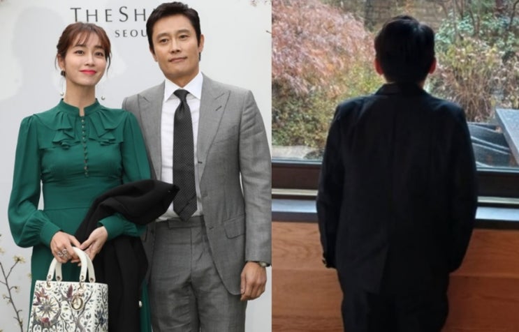 '이병헌' <b>이민정</b>, <b>아들 사진</b> 공개…
