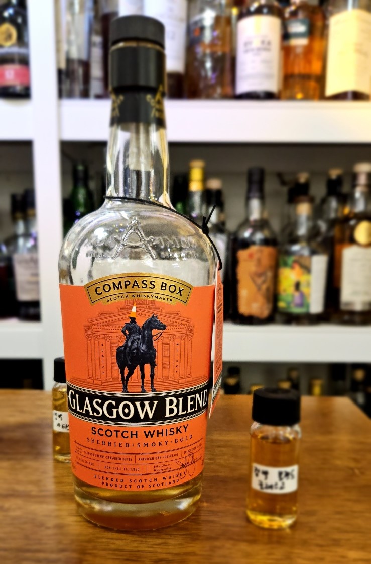  컴파스박스 글래스고 블렌드 - 아쉽게 묻어나는 셰리, 그리고 피트 (Compass Box Glasgow Blend)