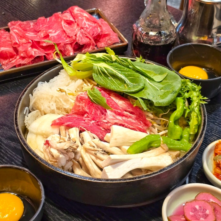  일산 맛집 | 옥소반 - 일본식 샤브샤브 맛집 일산 호수공원 스키야키 추천