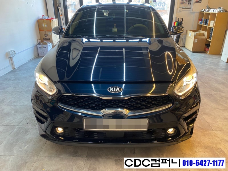 올뉴 K3 헤드라이트 할로겐전구 합법인증LED 교체 안개등LED전구교환 천안 배방 자동차 LED CDC....