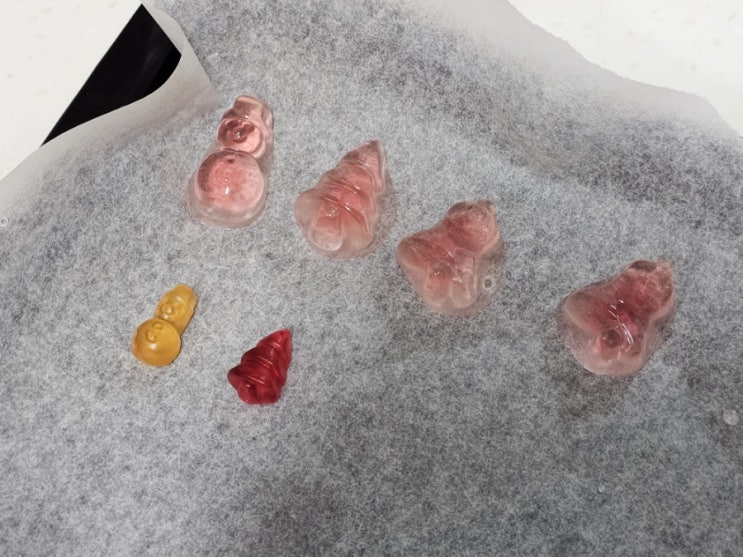  하리보로 만드는 코하쿠토 젤리! 아이와 함께 특별한 간식 만들기