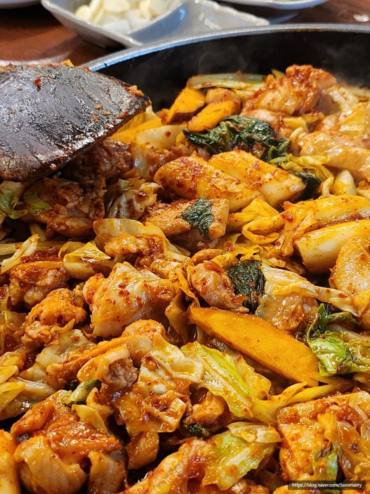  가평 청평 맛집 드림 닭갈비 먹고 막국수 회식
